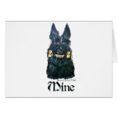 Scottish Terrier "Mine!" (Front Horizontal)