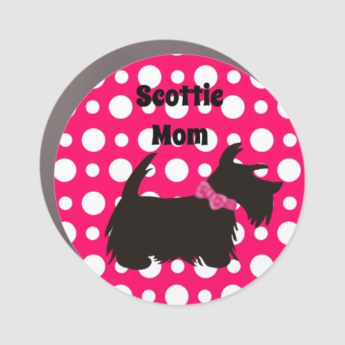 Scottish terrier mom Scottie mom magnet
