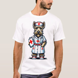 Scottish Terrier Nurse T-Shirt