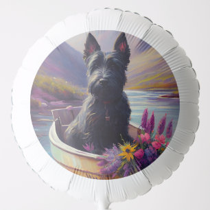 Scottish Terrier on a Paddle: A Scenic Adventure Balloon