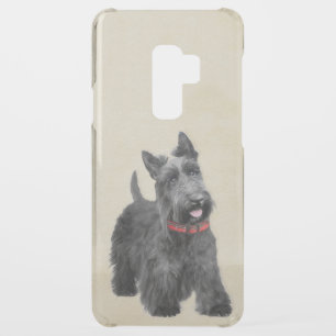 Scottish Terrier Painting - Cute Original Dog Art Uncommon Samsung Galaxy S9 Plus Case