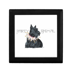 Scottish Terrier Party Animal Gift Box