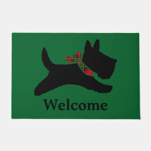 Scottish Terrier Personalize Doormat