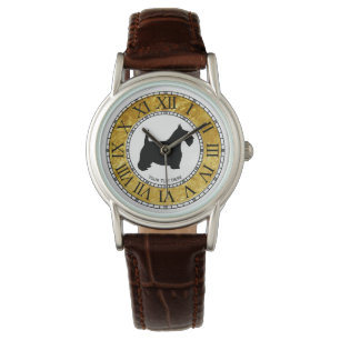 Scottish Terrier Personalize Watch