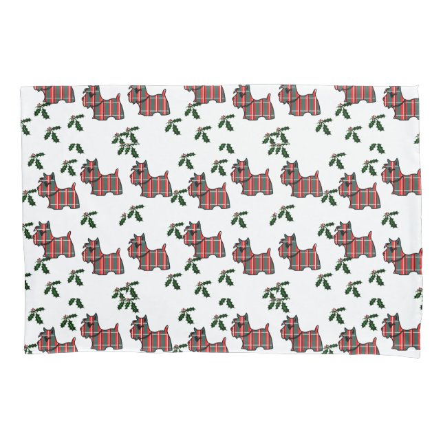 Scottish Terrier Pillow Case (Front)