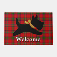 Scottish Terrier Plaid Personalize