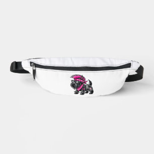 Scottish Terrier Punk Music Fanny Pack