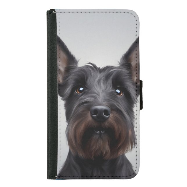 Scottish Terrier Samsung Galaxy Wallet Case (Front)