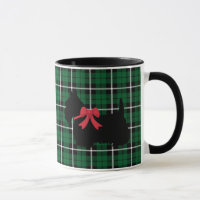Scottish Terrier, Scotland dog, Kelly green plaid