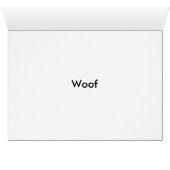 Scottish Terrier (Scottie) Card (Inside Horizontal (Bottom))