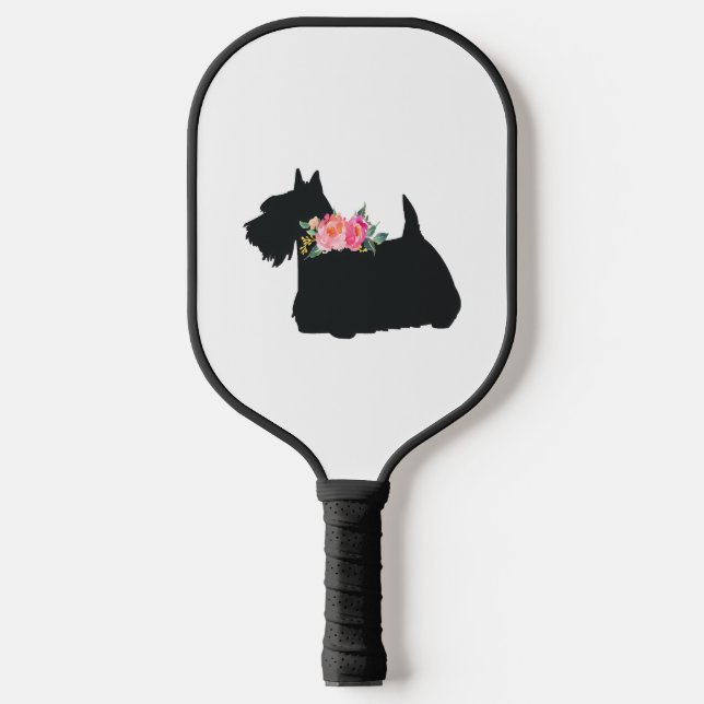 Scottish Terrier Scottie Dog Pickleball Paddle (Front)