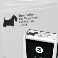Scottish Terrier Scottie Dog Return Address