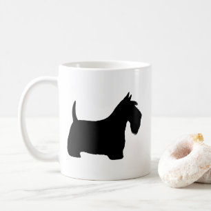 Scottish Terrier Scottie Dogs Silhouettes Coffee Mug