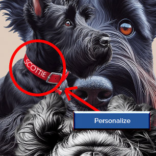 SCOTTISH TERRIER, SCOTTIE, "THE DIEHARD", iPhone 15 CASE