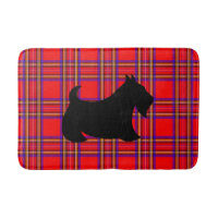 Scottish Terrier Scotty Dog Bath Mat Bathroom Rug