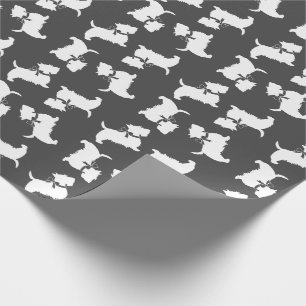 Scottish Terrier Scotty Dog Puppy Scottie Wrapping Wrapping Paper