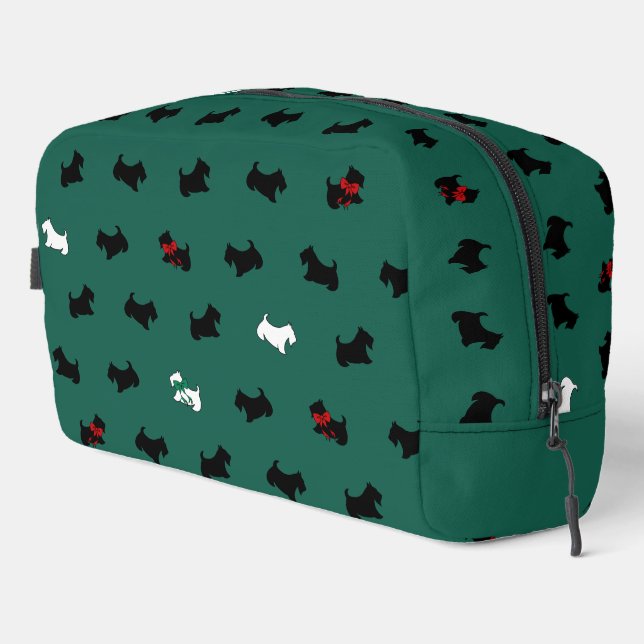 Scottish Terrier Toiletries Cosmetics Bag (Right Corner)