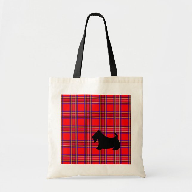 Scottish Terrier Tote Book Bag Gift (Front)