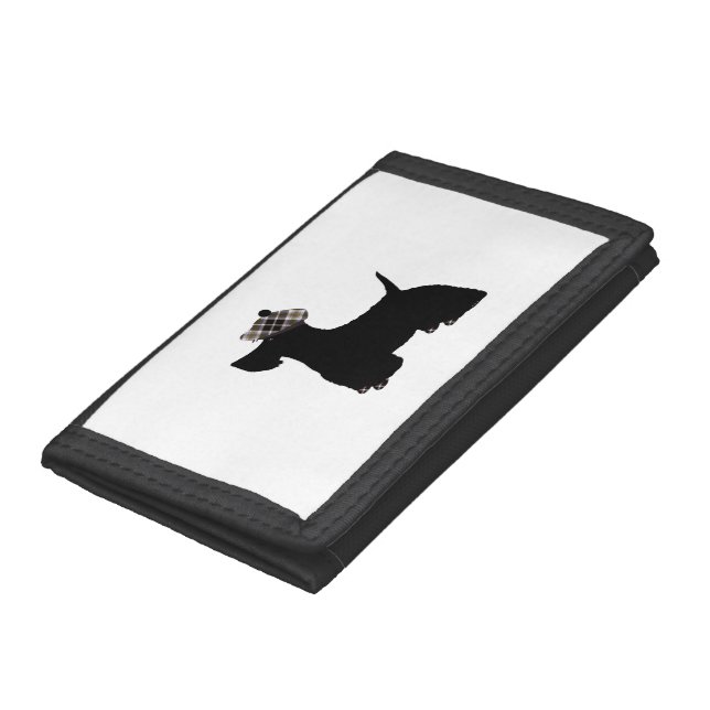 Scottish Terrier Trifold Wallet (Bottom)
