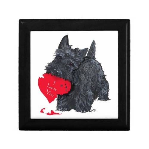 Scottish Terrier Valentine Gift Box