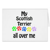 Scottish Terrier Walks Design (Front Horizontal)