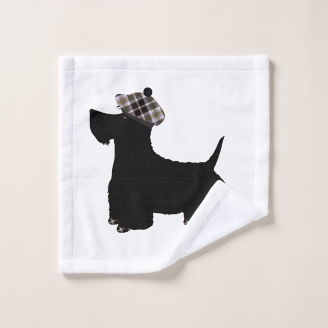 Scottish Terrier Wash Cloth (Wash Cloth)