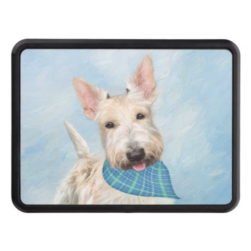 Scottish Terrier Wheaten Dog Painting Original Art Hitch Cover