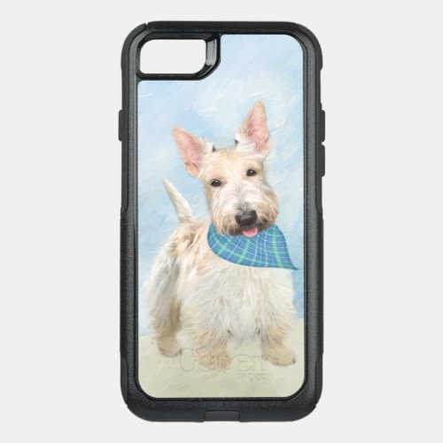 Scottish Terrier Wheaten Dog Painting Original Art OtterBox Commuter iPhone SE87 Case