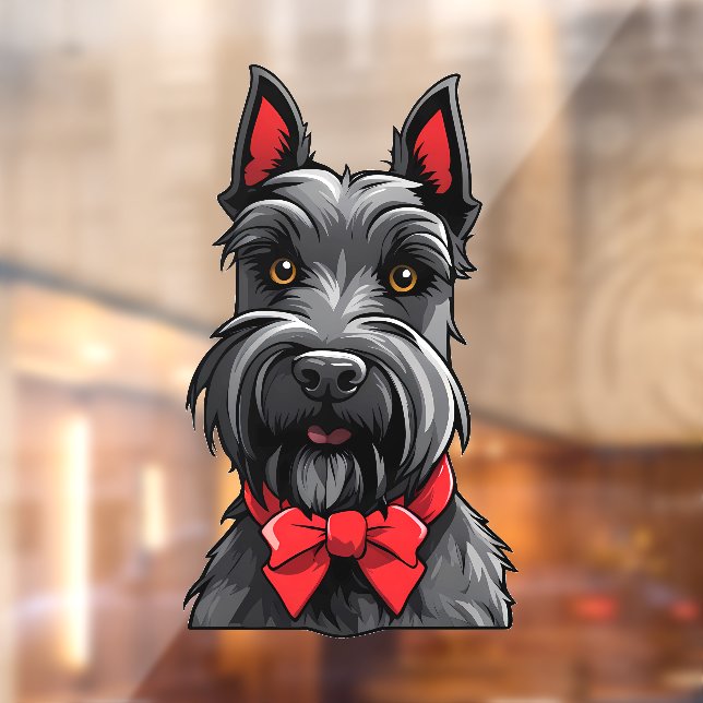 Scottish Terrier Window Cling (Sheet 2)