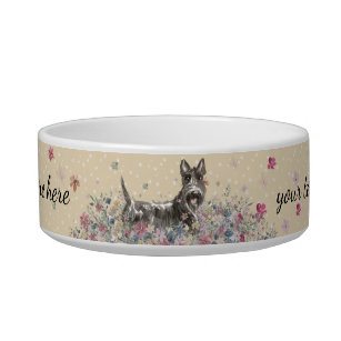 Scottish Terrier with paws Bowl