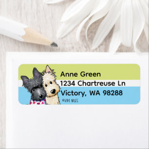 Scottish Terriers Address Label