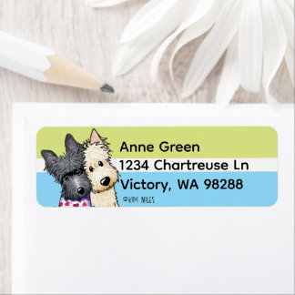 Scottish Terriers Address Label