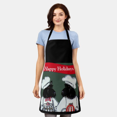 Scottish Terriers      Apron