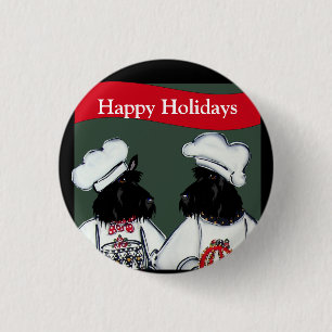 Scottish Terriers     Button