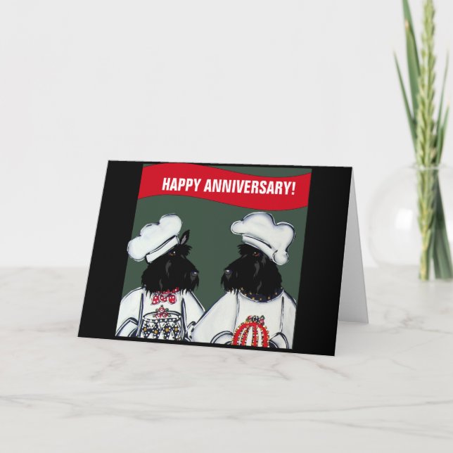 Scottish Terriers Card (Front)