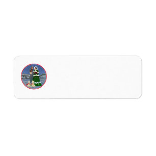 Scottish Terriers Christmas Carols Label