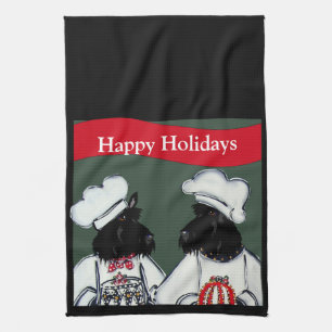 Scottish Terriers       Kitchen Towel