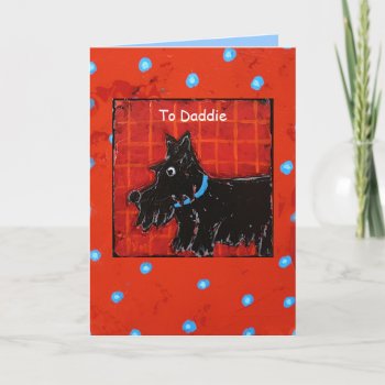 Scottish Themed Father's Day Card by ronaldyork at Zazzle