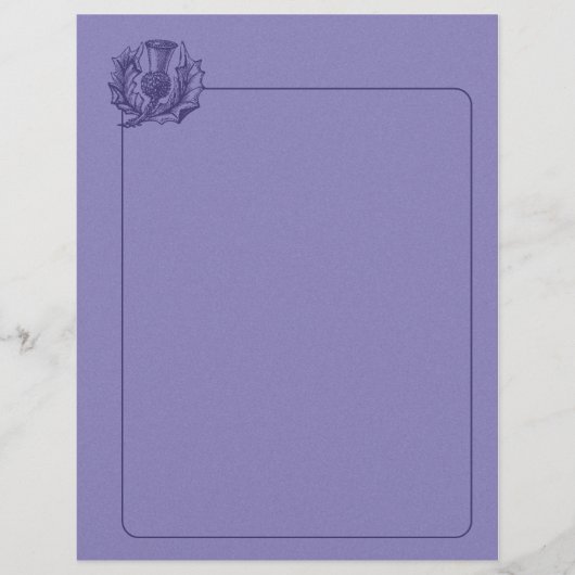 Scottish Thistle (Front)