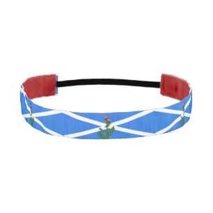 Scottish thistle athletic headband