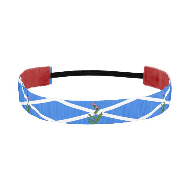 Scottish thistle athletic headband (Front)