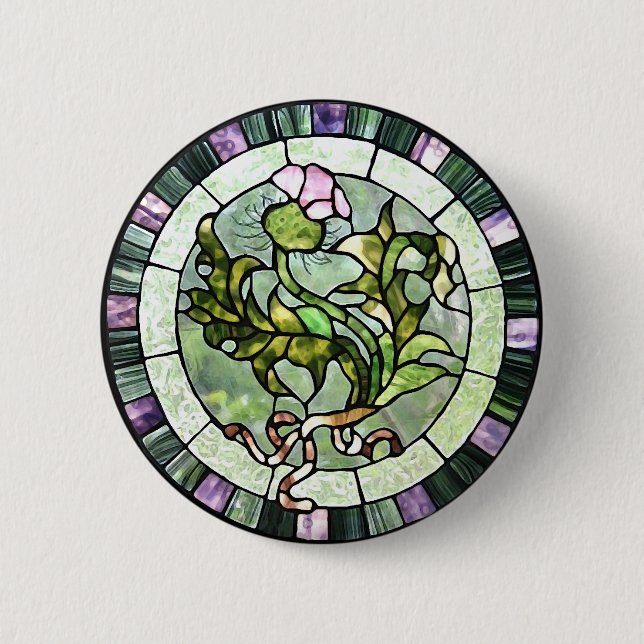 Scottish Thistle Button (Front)