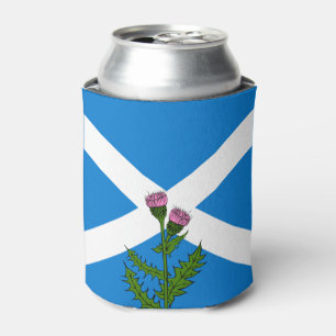 Scottish thistle can cooler