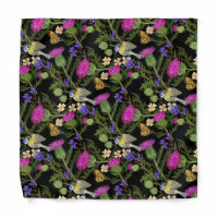 Scottish Thistle Cottagecore Pattern