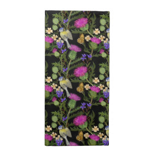 Scottish Thistle Cottagecore Pattern Cloth Napkin