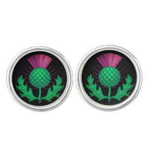 Scottish Thistle Cufflinks