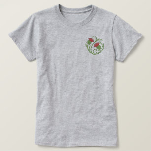 Scottish Thistle Embroidered Shirt