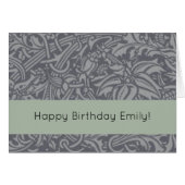 Scottish Thistle Knot William Morris Style (Front Horizontal)