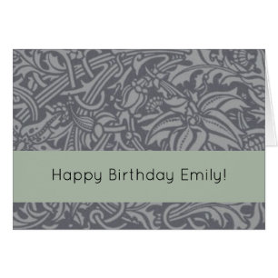 Scottish Thistle Knot William Morris Style