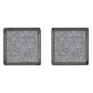 Scottish Thistle Knot William Morris Style Cufflinks